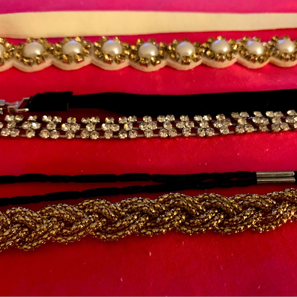 3 glamour headbands